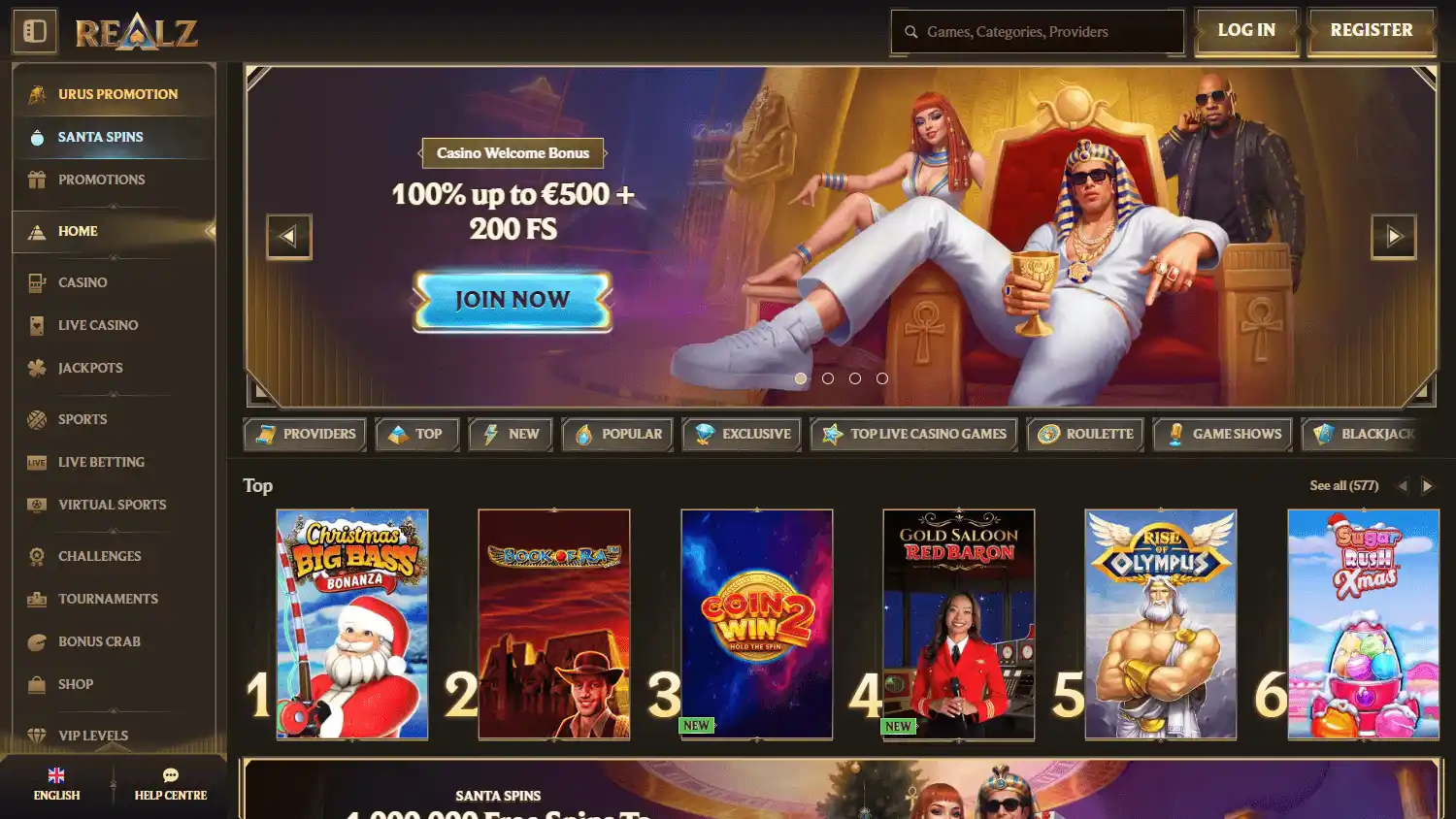 Realz New Zealand homepage screenshot