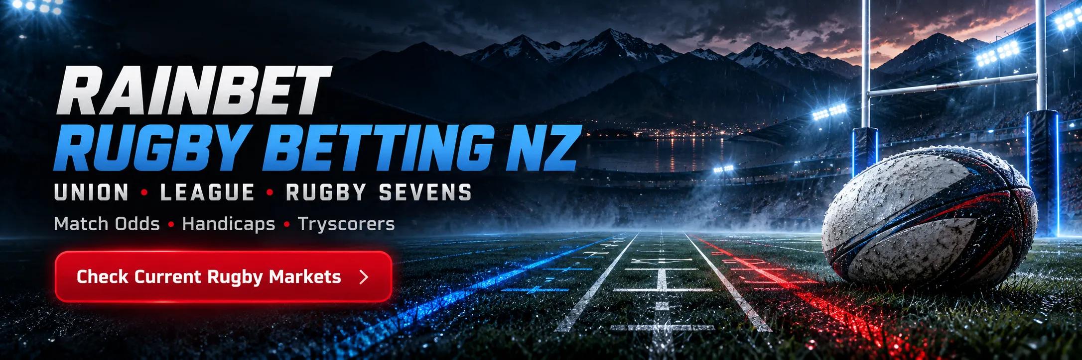 Rainbet rugby betting NZ markets for union league and sevens